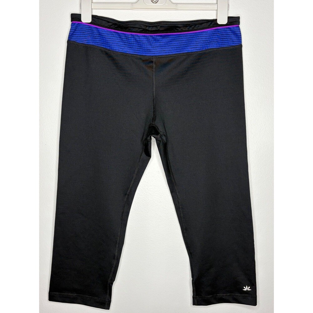 Lukka Women's Activewear Black Capri Leggings Size XL